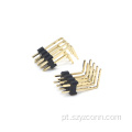 Cabeçalho de pino de passo de 2,54 mm, fileira dupla 8P